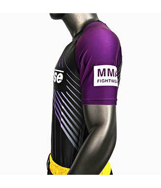 Pruple Anti Slip Bjj Rashguard