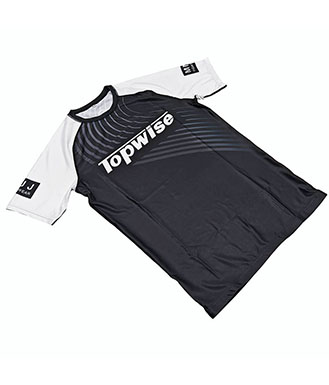 White Anti Slip Bjj Rashguard