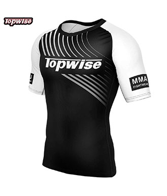 White Anti Slip Bjj Rashguard
