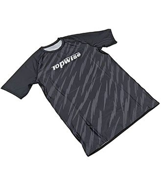 Black Bjj Rash Guard Short Sleeve