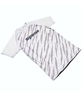 White Bjj Rash Guard Short Sleeve