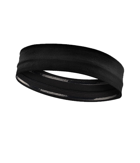 Women Black Sports Headband
