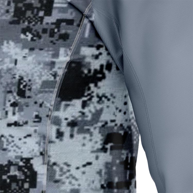 Grey UPF Fishing Shirt