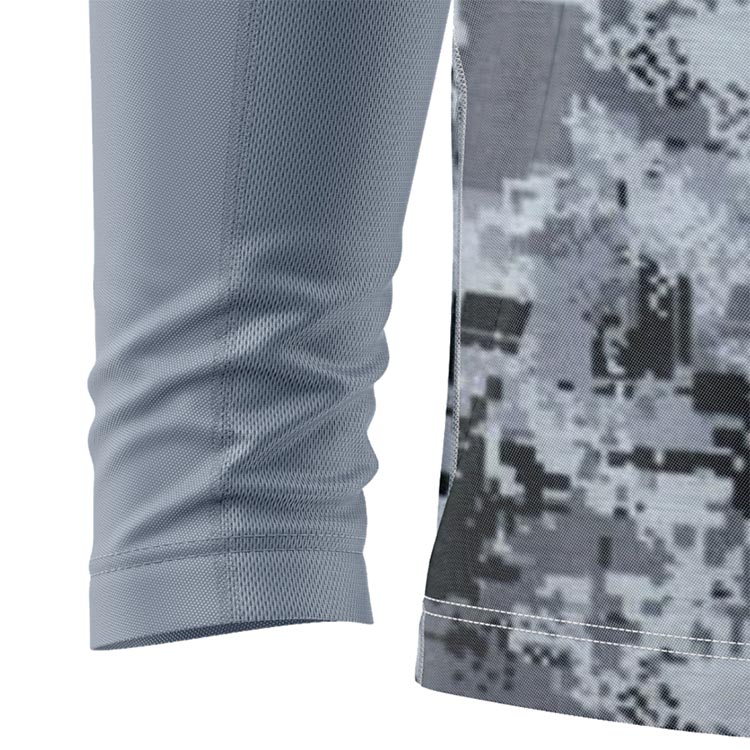 Grey UPF Fishing Shirt