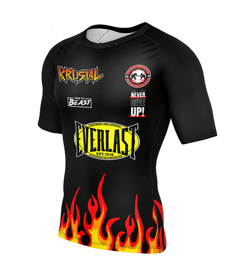 private label sportswear manufacturers for BJJ rash guards